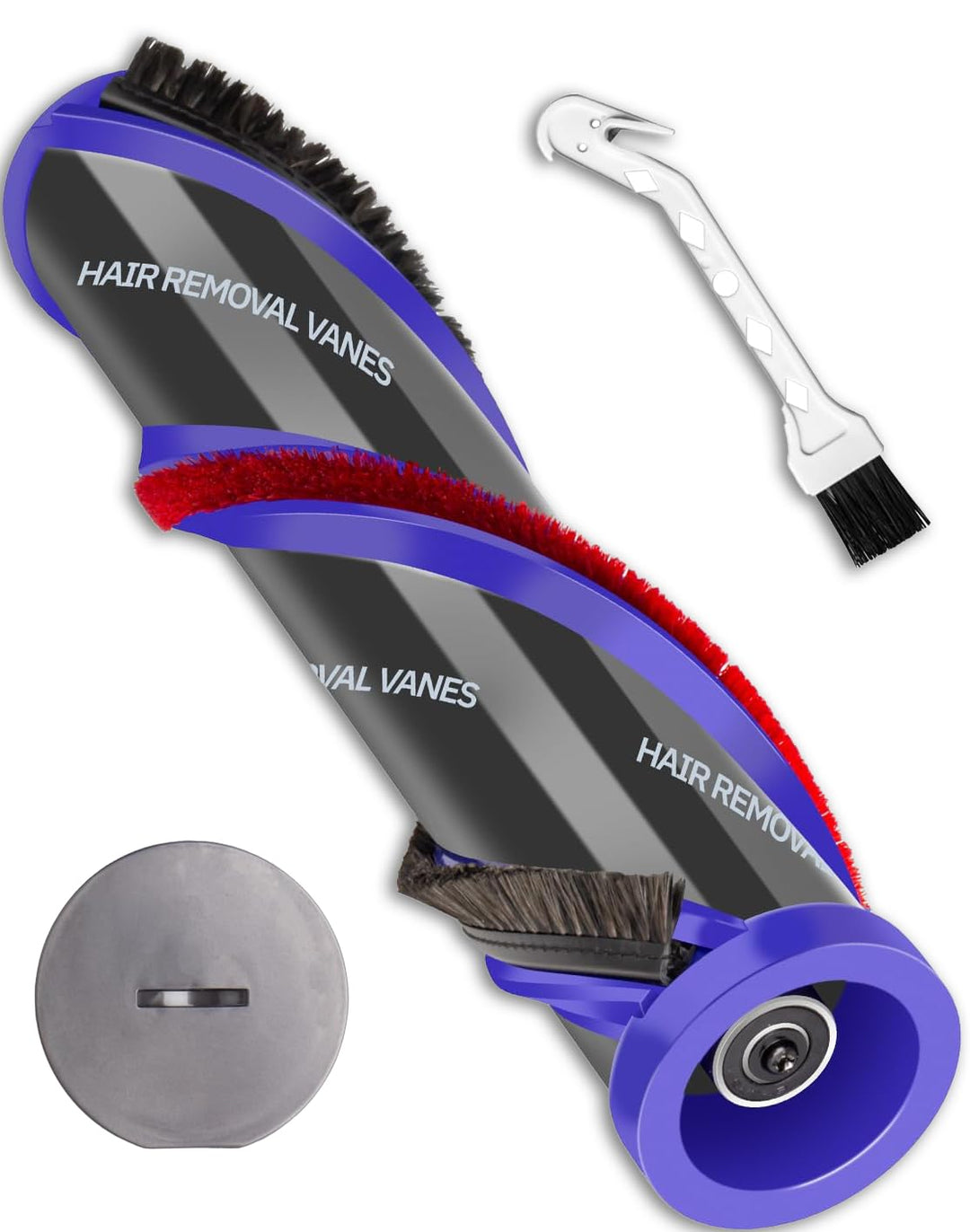 V11 Torque Drive Bürstwalze mit Endkappe, nur für Dyson V11/V15 100W High Torque Bodendüse, kompatib