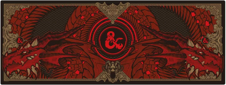 Dungeons & Dragons Gaming Mat und Untersetzer Set