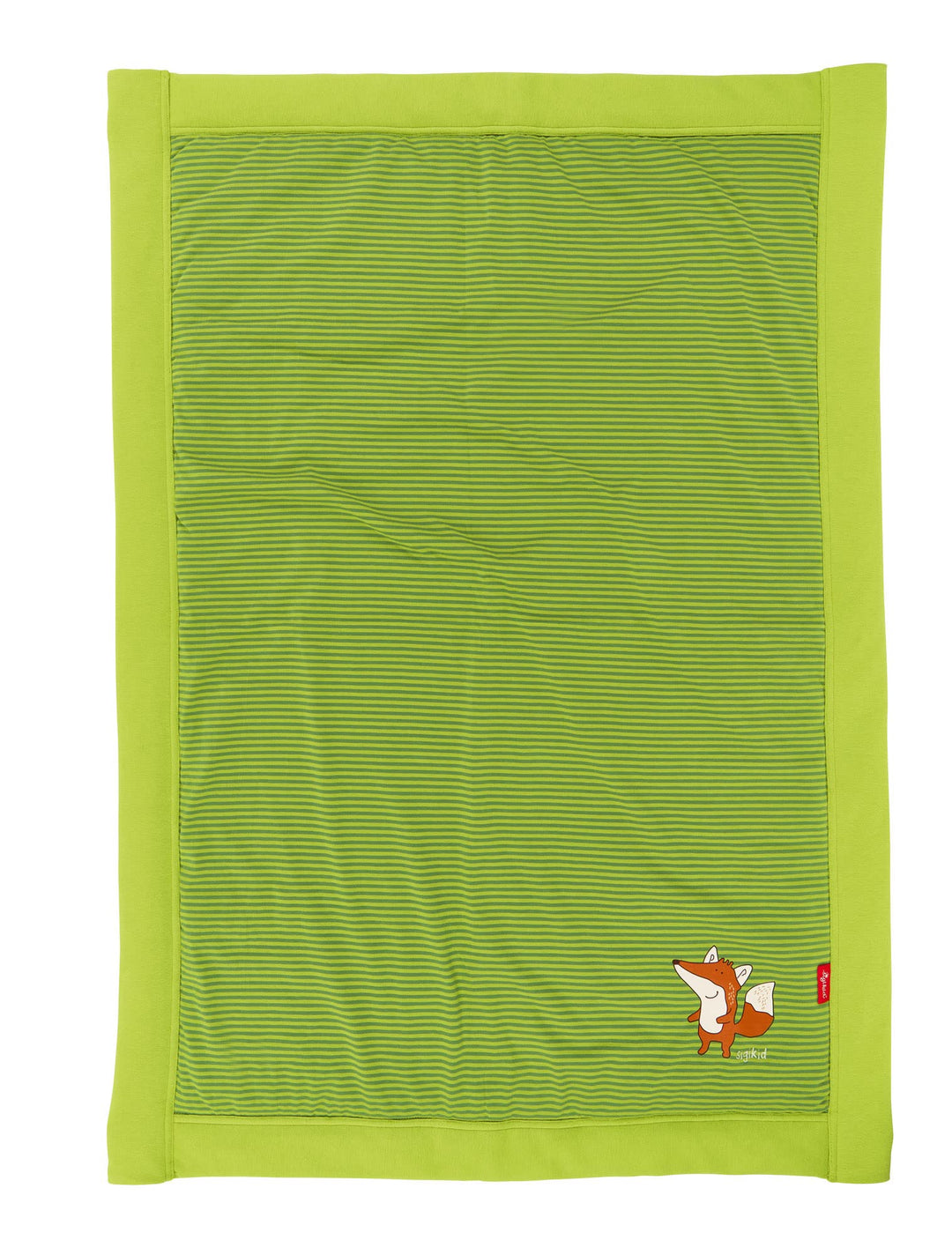 Sigikid Babydecke Fuchs Forest Fox, Spiel- und Krabbeldecke aus Baumwoll-Jersey mit weicher Wattieru