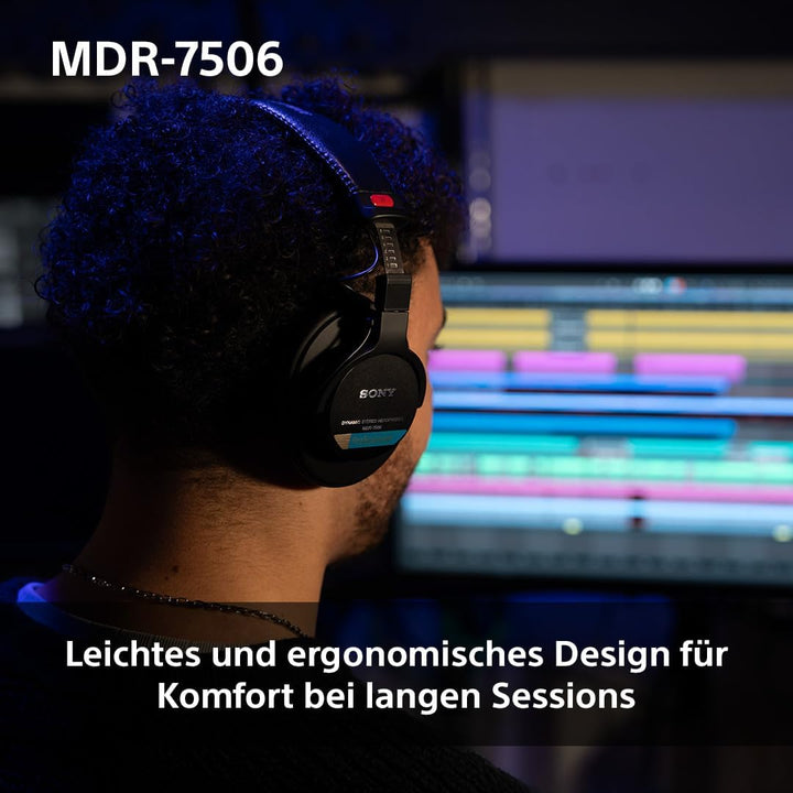 Sony MDR-7506 Studio-Kopfhörer geschlossen Single, Single