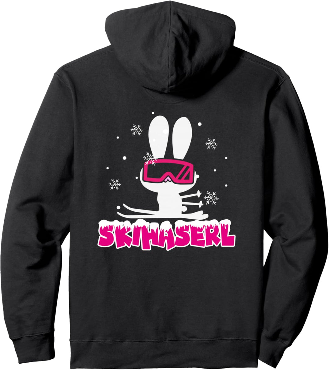 Ski Haserl - Skifahrerin Apres Ski Party Pullover Hoodie