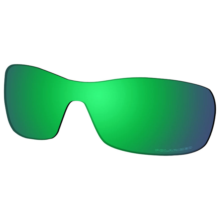 Saucer Premium Ersatzgläser für Oakley Antix Sonnenbrillen High Definition - Jade Green Polarisiert,
