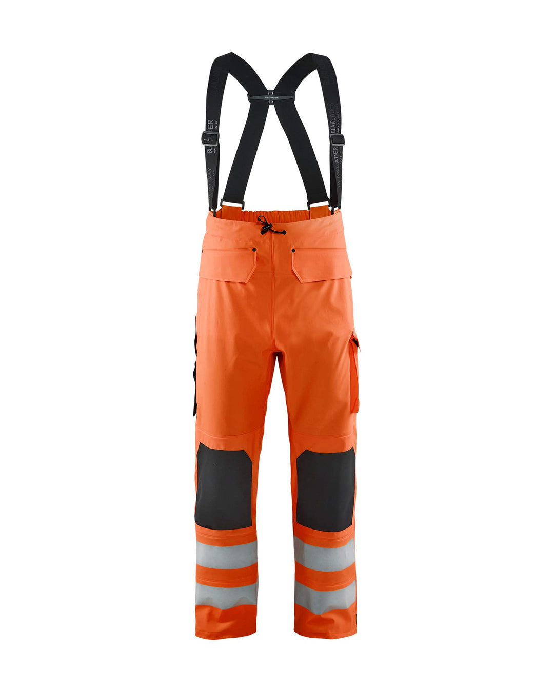 Blaklader 13022003 Regenhose High Visity Level 2, Hallo Vis Orange, Grösse 4XL Hochglanz-orange 4XL,