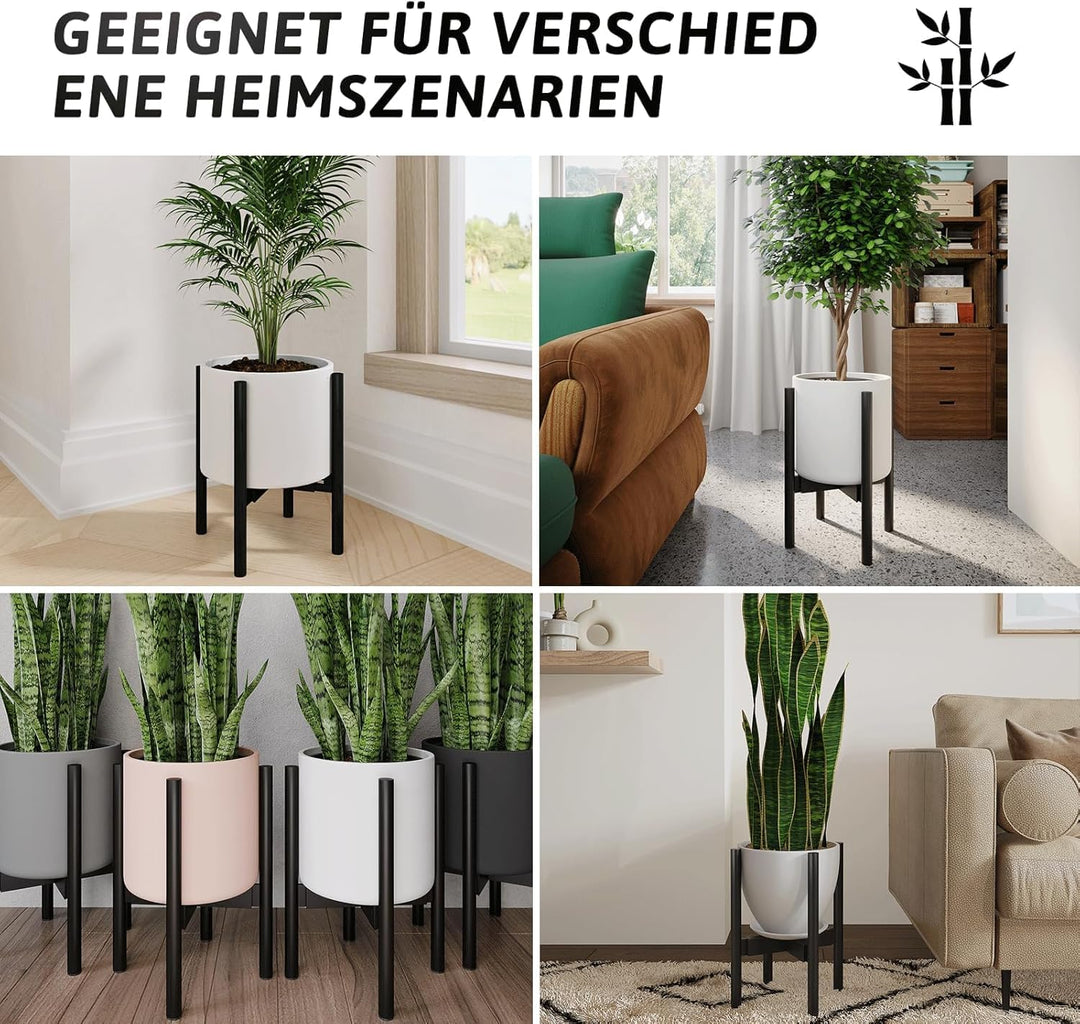 Bamworld blumenhocker outdoor blumenständer Bambus pflanzenhocker indoor blumentreppe outdoor wetter