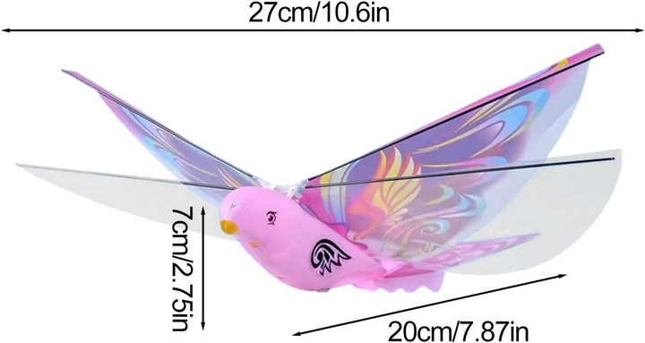 Flatternder Vogel Spielzeug,Realistische Elektronische Spielfigur - Mit Flatternden Flügeln Elektris