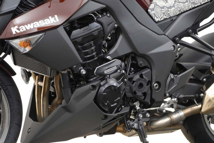 Sturzpad-Kit, schwarz, Kawasaki Z 1000 (2010-)