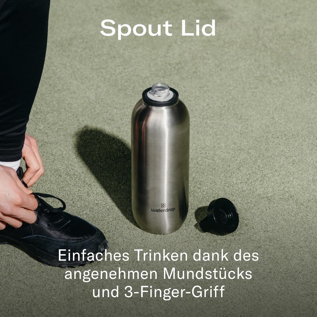 waterdrop® All Purpose Thermosflasche 1.9L, isolierte Edelstahl Trinkflasche, 24h kalt - 6h/12h heis