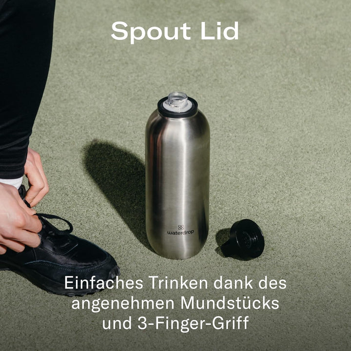waterdrop® All Purpose Thermosflasche 1.9L, isolierte Edelstahl Trinkflasche, 24h kalt - 6h/12h heis