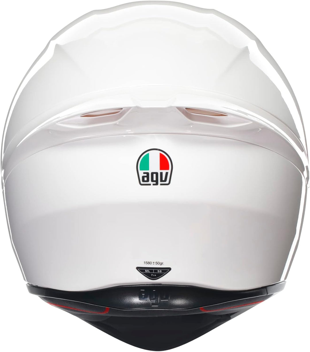 AGV - K1 S E2206 Motorrad Helm, Herren ECE Vollvisier Motorradhelm, Racing Style mit Aerodynamischem