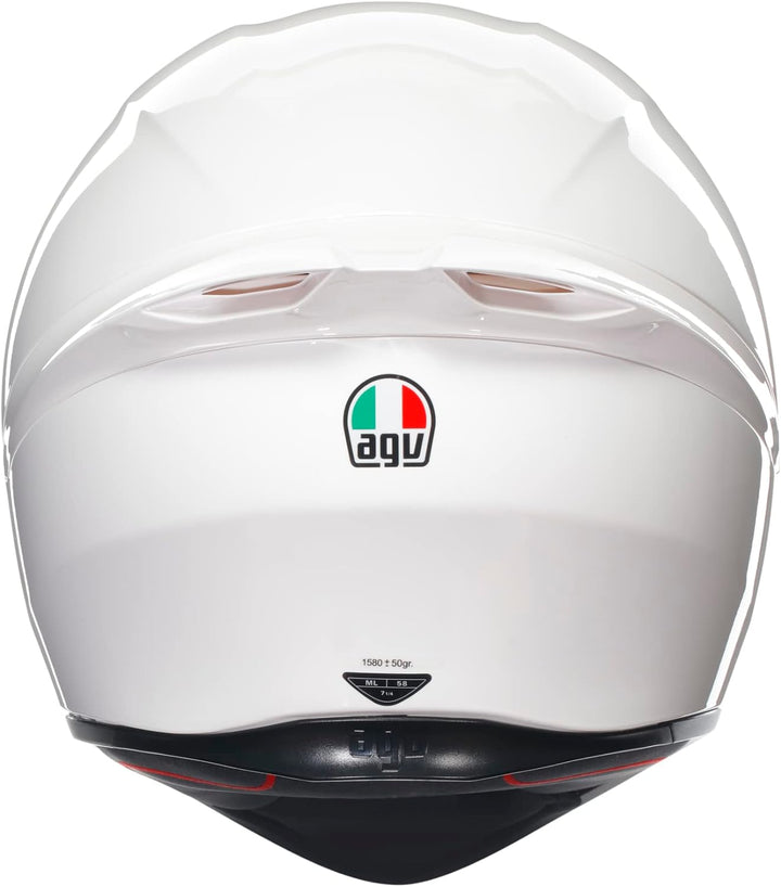 AGV - K1 S E2206 Motorrad Helm, Herren ECE Vollvisier Motorradhelm, Racing Style mit Aerodynamischem