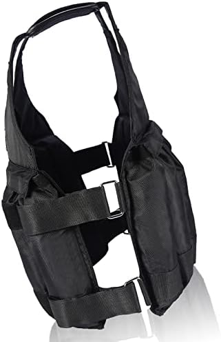 Estink Gewichtsweste(Leere Weste ohne Stahlplatte), Verstellbare Trainingsweste Gilet Gewichtete, Ma