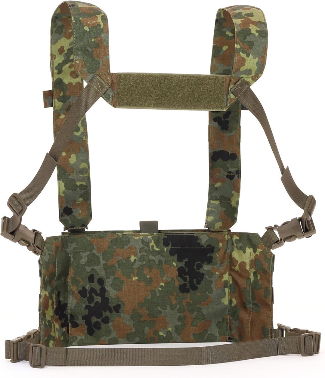 Zentauron Micro Battle Chest Rig (Extended) - Molle Mini Chest Rig für Profis - Flexibel, robust, ef