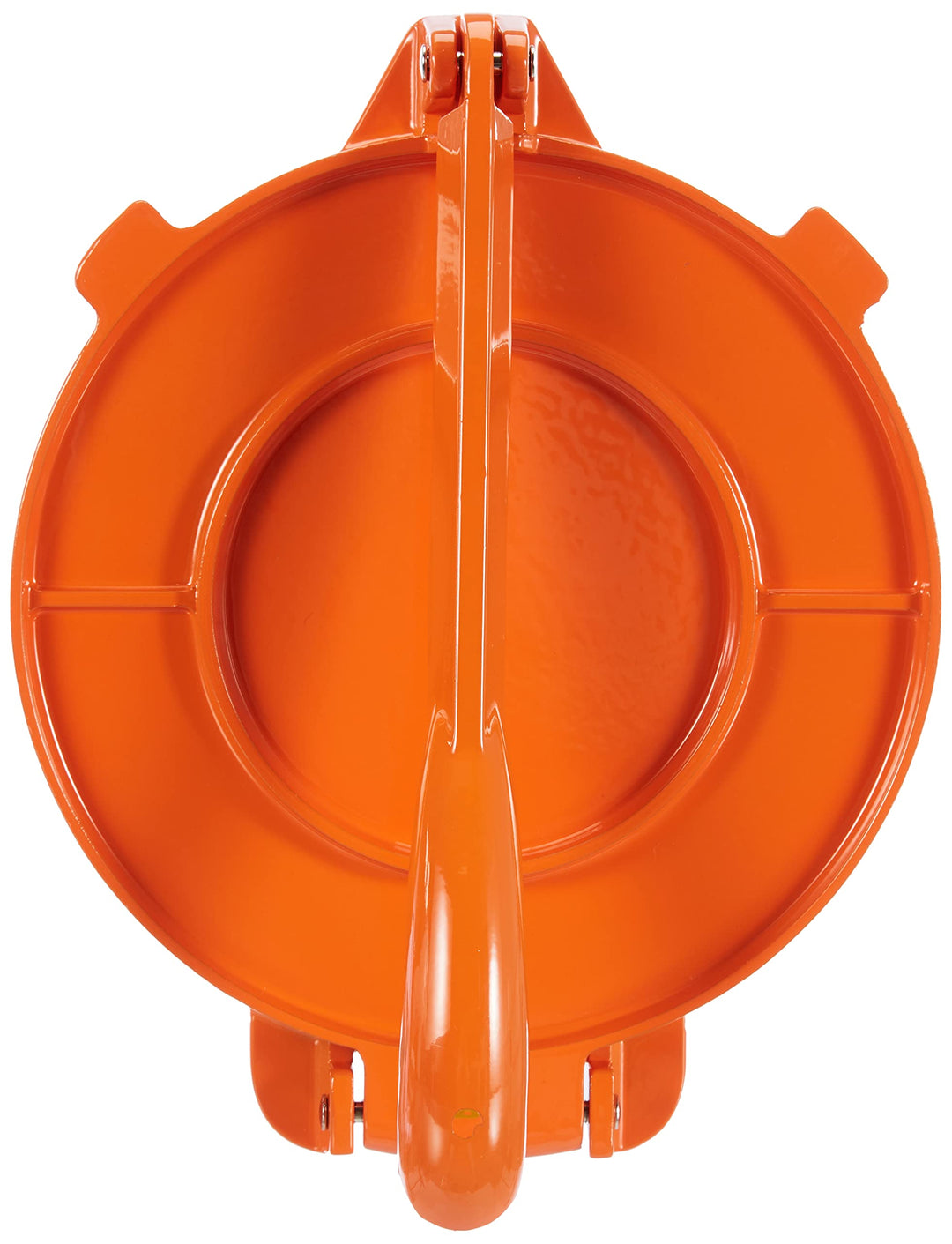 Ibili 799820 Tortillapresse 20 cm aus Aluminium, orange