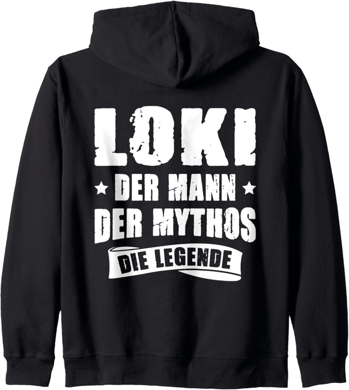Vorname Loki Der Mann Der Mythos Die Legende Sprüche Kapuzenjacke