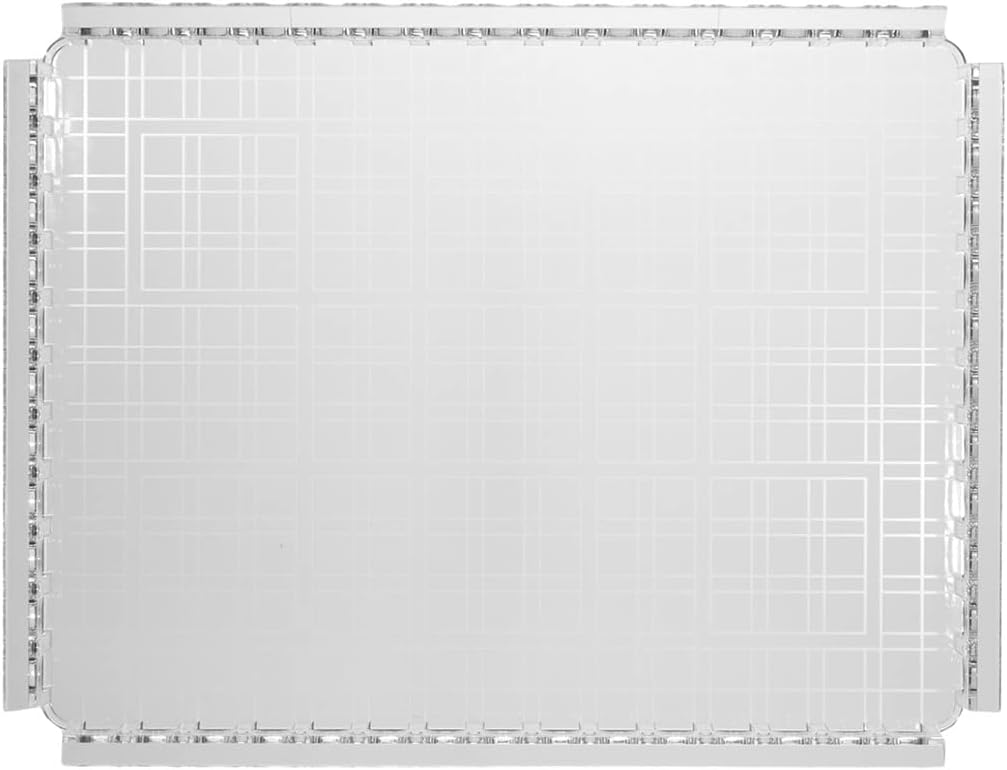 Kartell 01441B4 Piazza Tablett, urchgefärbtes oder transparentes thermoplastisches Technopolymer Cri