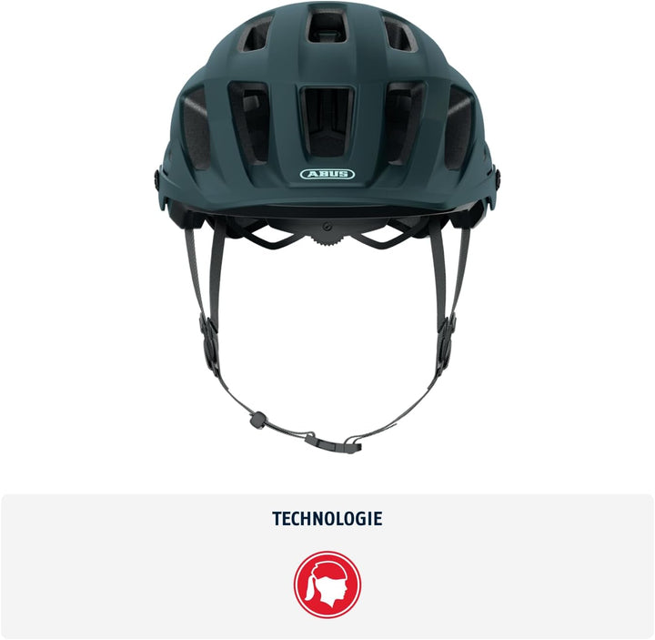 ABUS MTB-Helm Moventor 2.0 - komfortabler Fahrradhelm fürs Gelände - All-Mountain-Helm - für Damen u