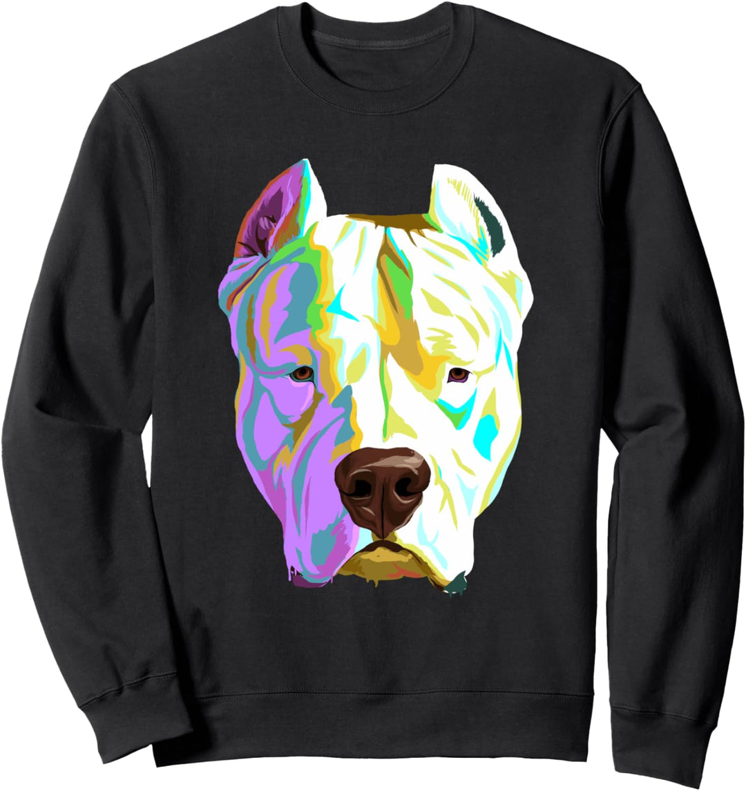 Splash Hund Dogo Argentino Sweatshirt