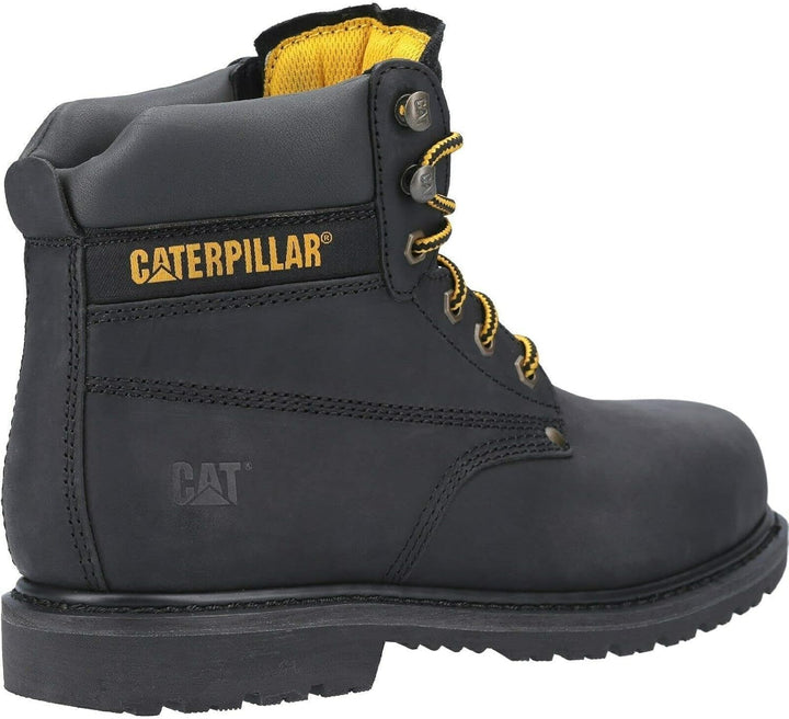Caterpillar CAT Workwear Herren Powerplant S3 GYW Sicherheits-Arbeitsstiefel 40 EU Braun, 40 EU Brau