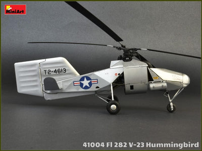 MiniArt 41004 1:35 FL 282 V-23 Hummingbird Hubschrauber - originalgetreue Nachbildung, Modellbau, Pl