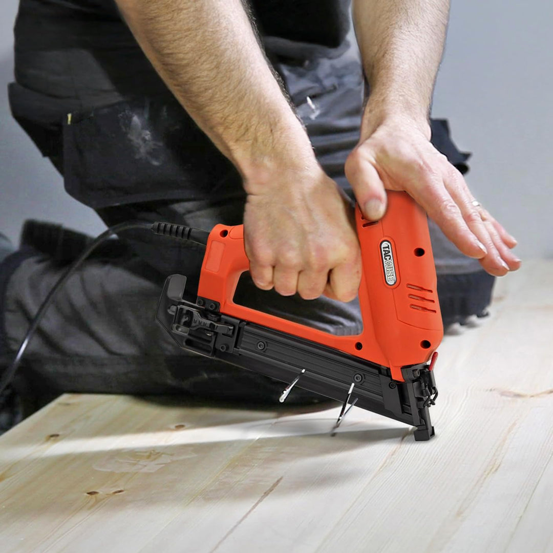 Tacwise 1704 Master Nailer 400ELS Pro, Elektrischer Abgewinkelter Stiftnagler mit 1000 Nägel, Verwen