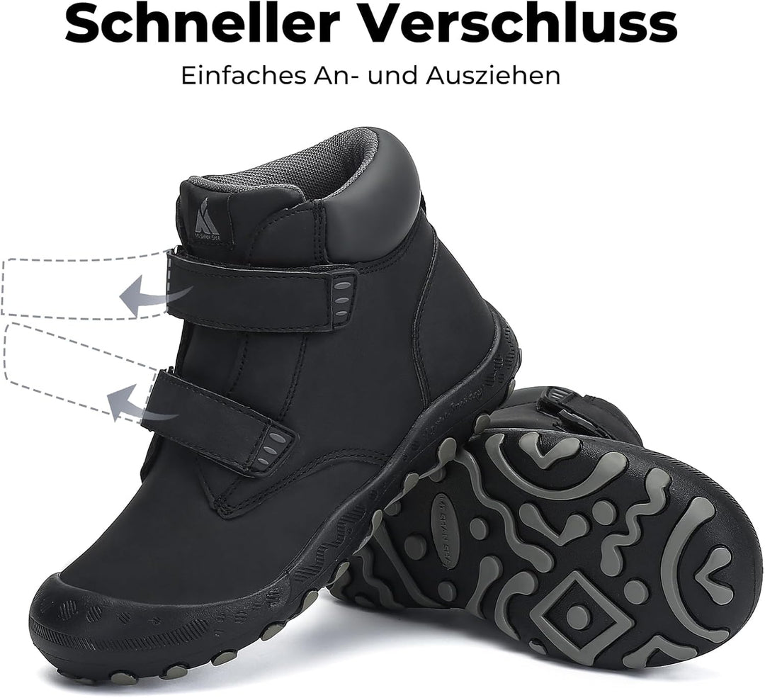 Mishansha Kinder Trekking- & Wanderschuhe Jungen Mädchen Wanderstiefel Outdoor Trekkingschuhe 26 EU
