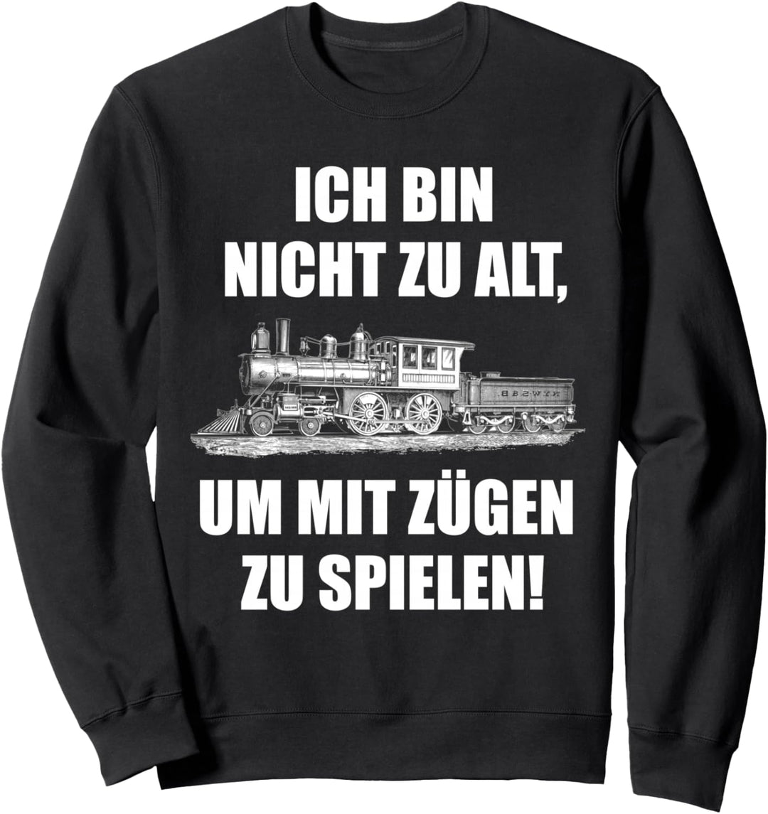 Modellbahn Dampflok Spur H0 Z N Modellbau Sweatshirt