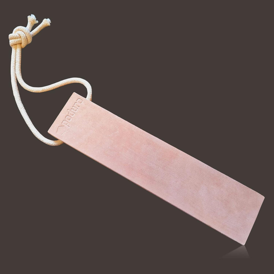 PODURO Streichriemen TOGU - Abziehleder doppelseitig (Mit Pasten GRIP und BLANC), Mit Pasten GRIP un