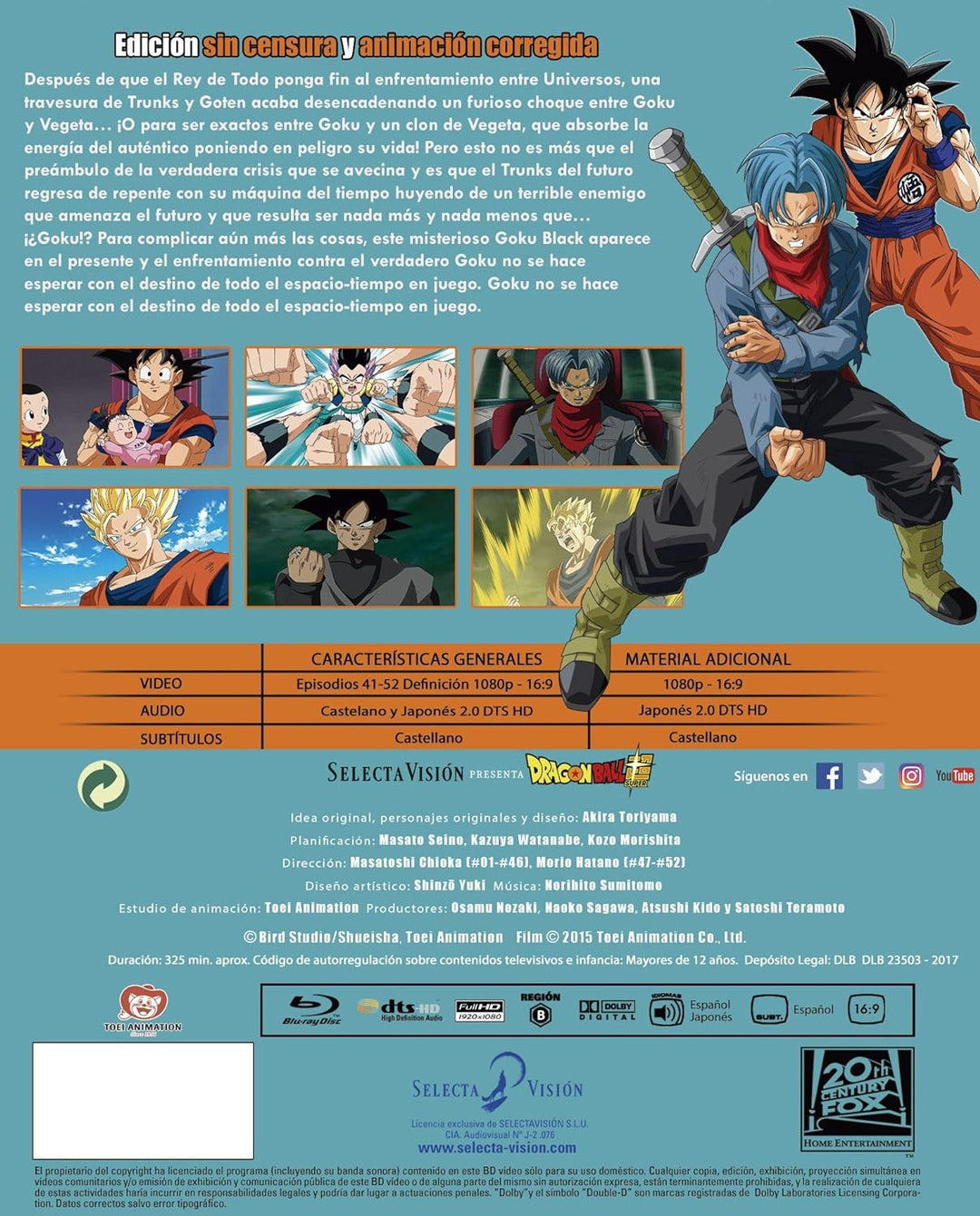 Dragon Ball Super Box 4. Blu-ray-Sammel-Edition [Blu-ray], Blu-ray