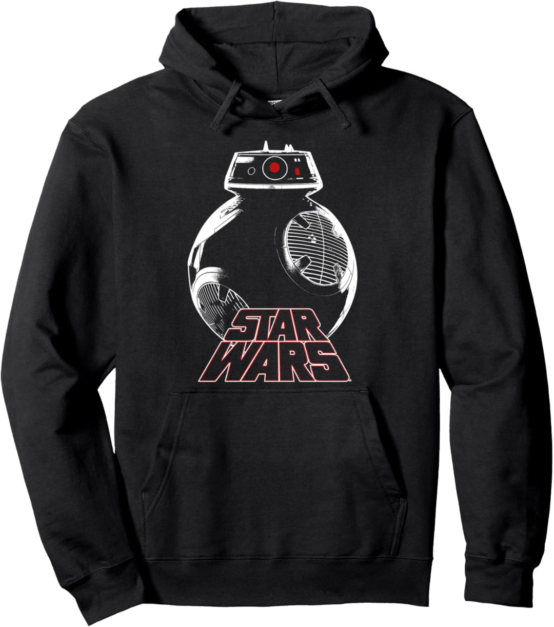 Star Wars The Last Jedi BB-8 Round Droid Logo Pullover Hoodie