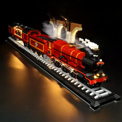 Led Licht Set für Lego Hogwarts Express, Fernbedienung Dekorationsbeleuchtungsset für Lego 76405 Hog