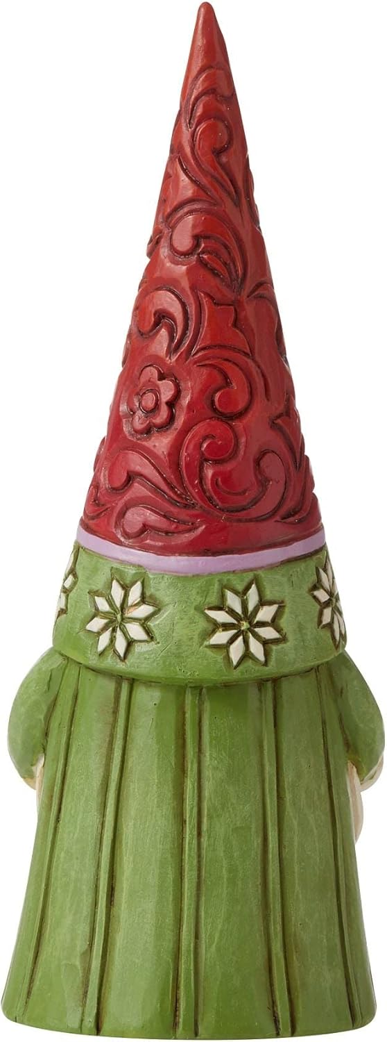 Enesco Jim Shore Heartwood Creek Weihnachtswichtel mit Ornamenten, 13 cm, Mehrfarbig