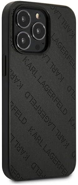 KARL LAGERFELD KLHCP13XPTLK Hülle für iPhone 13 Pro Max 6,7" hardcase Schwarz Pe