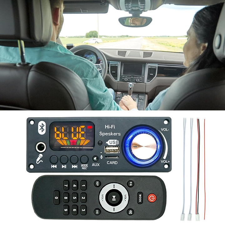 Audio Verstärker Platine,MP3-Decodermodul | 2x80W Decodier Chip Für Auto Broadcast Aufnahmefunktion