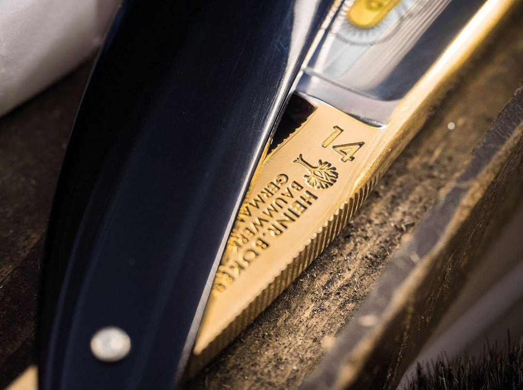 BÖKER Manufaktur Solingen Rasiermesser 14er Schwarz 1 Stück (1er Pack), Schwarz 1 Stück (1er Pack)