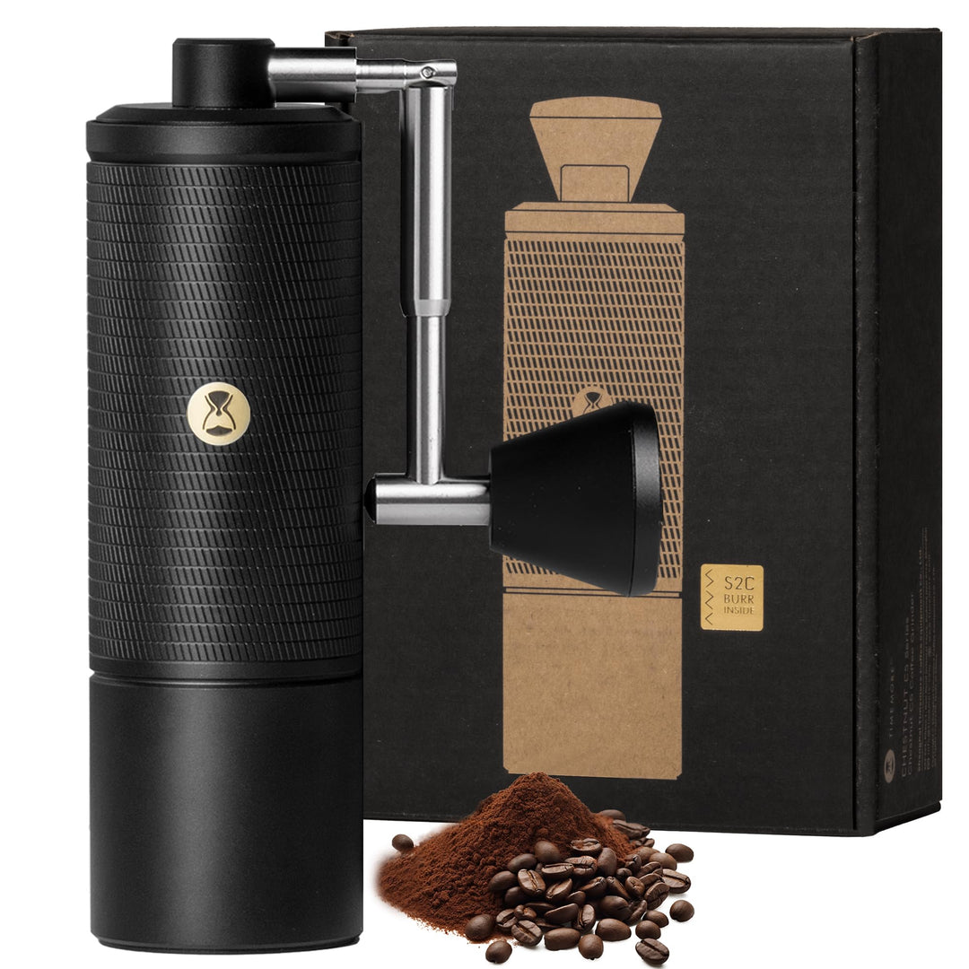 Timemore C5 PRO Handkaffeemühle - 42mm Edelstahl-Mahlwerk, 48 verstellbare Stufen, Handkaffeemühle m