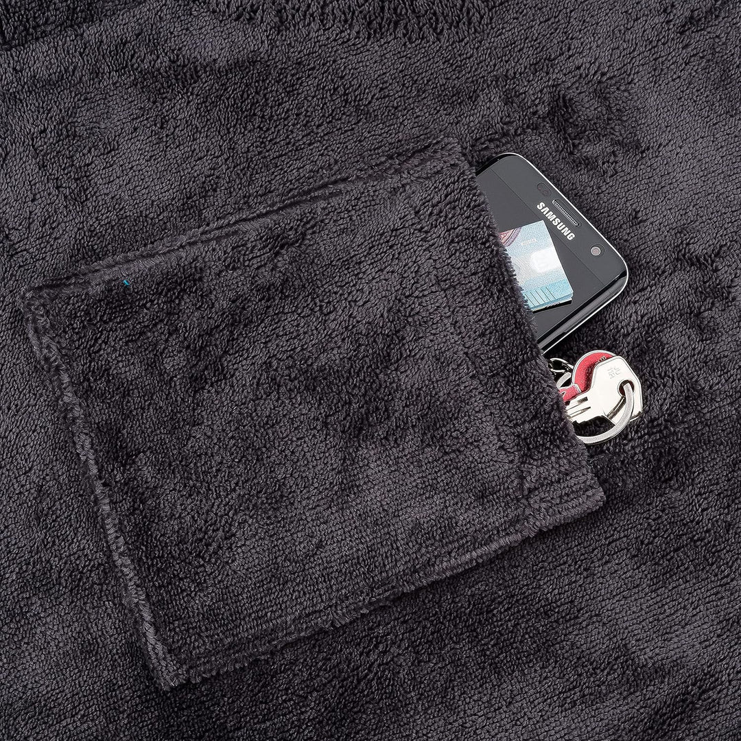 Floringo Luxus Saunakilt/Sauna-Kilt Twin-Star Damen mit Klettverschluss und aufgesetzter Tasche - Sc