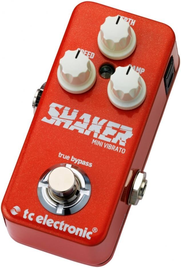 TC Electronic SHAKER MINI VIBRATO Ultrakompaktes Vibrato-Pedal mit integrierter TonePrint-Technologi