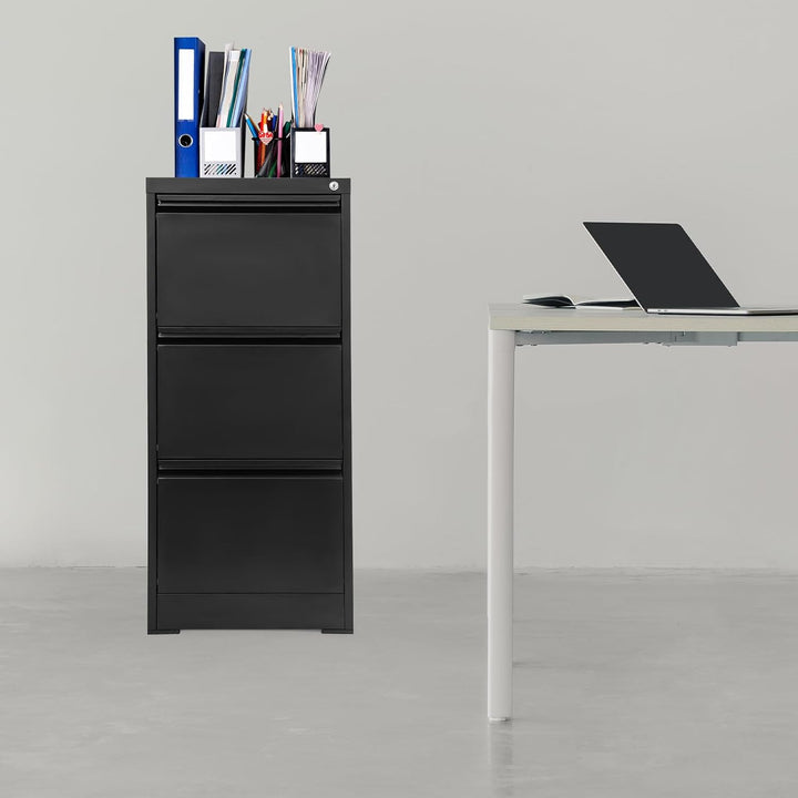 Hängeregisterschrank Aktenschrank Hängeregister Büroschrank 3 Schubladen Abschliessbar Modern Homeof