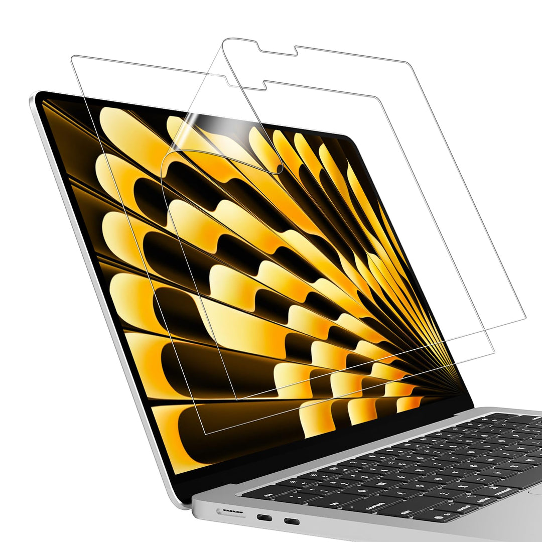 2 Stück Displayschutzfolie für MacBook Air 15,3 Zoll mit M3 M2 Chip A3114 A2941 veröffentlicht im 20