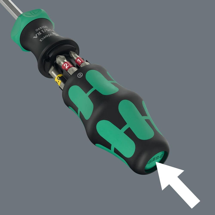 Wera 05051517001 Kraftform Kompakt 27 RA 1, 6-teilig, Kraftform Kompakt 27 RA 1