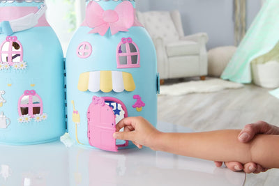 BABY born Surprise, Puppenhaus, BABY born Surprise Spielset Flasche - 2-stöckiges Spielhaus mit exkl