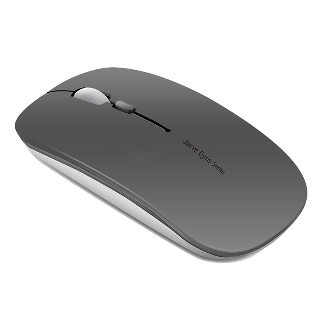 Uiosmuph Q5 Kabellos Maus, Wiederaufladbar Funkmaus 2.4G Leise Funkmaus Ultra Dünn Wireless Computer