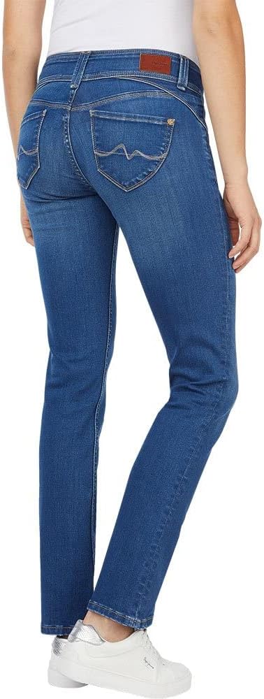 Pepe Jeans Damen New Gen Jeans 31W / 32L Blue (Denim-dm2), 31W / 32L Blue (Denim-dm2)