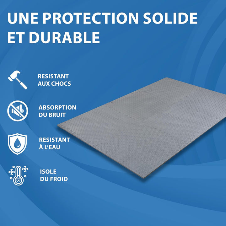 Fitem Premium & UMWELTFREUNDLICHE Eva-Schaumplatten - Puzzlematte - Bodenschutz - Sport - Pool - Cro