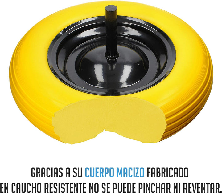 Ersatzrad für Sackkarre aus Werk und Garten Verwendung professionellen oder pannensicher