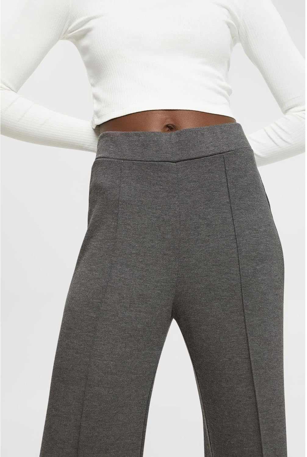 ESPRIT Damen Hose S 019/Gunmetal 5, S 019/Gunmetal 5