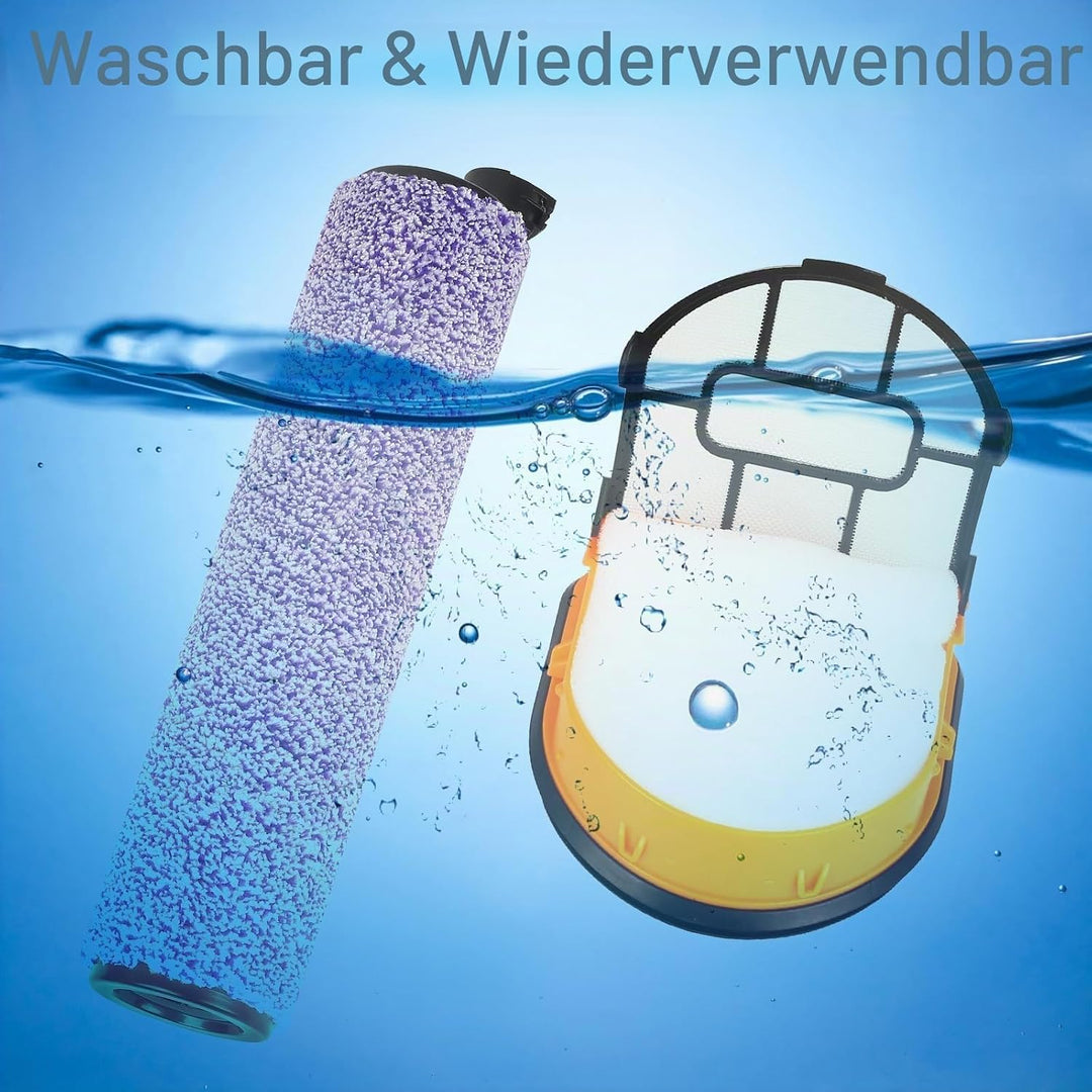 Zubehörset für Shark HydroVac HydroVac XL 3-in-1/Cordless Pro XL WDB1F avec (2 Walzenbürste+ 2 Filtr
