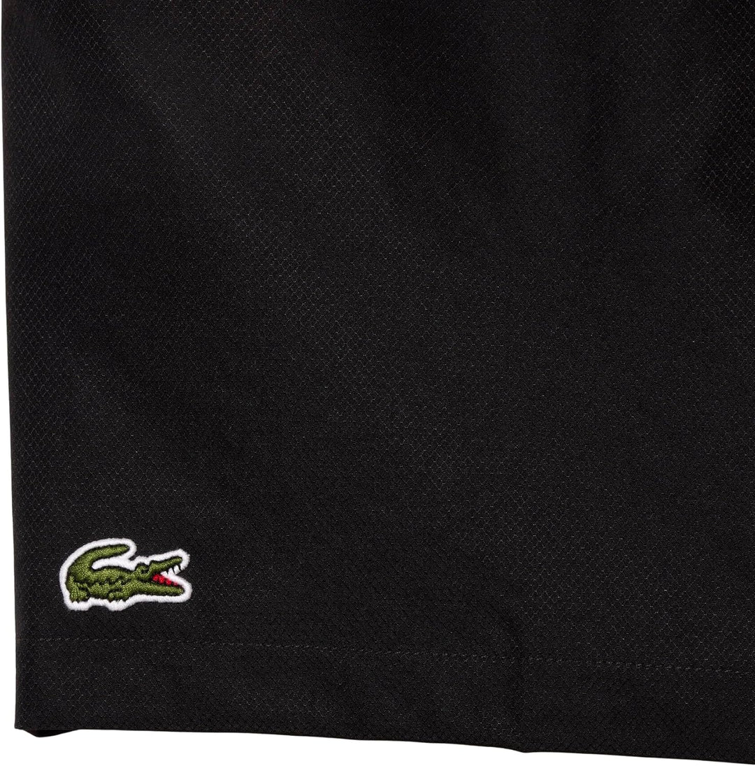Lacoste Herren Kurze Trainingshose GH9627, Männer Sportshorts,Freizeithose,Regular Fit XXS Schwarz,