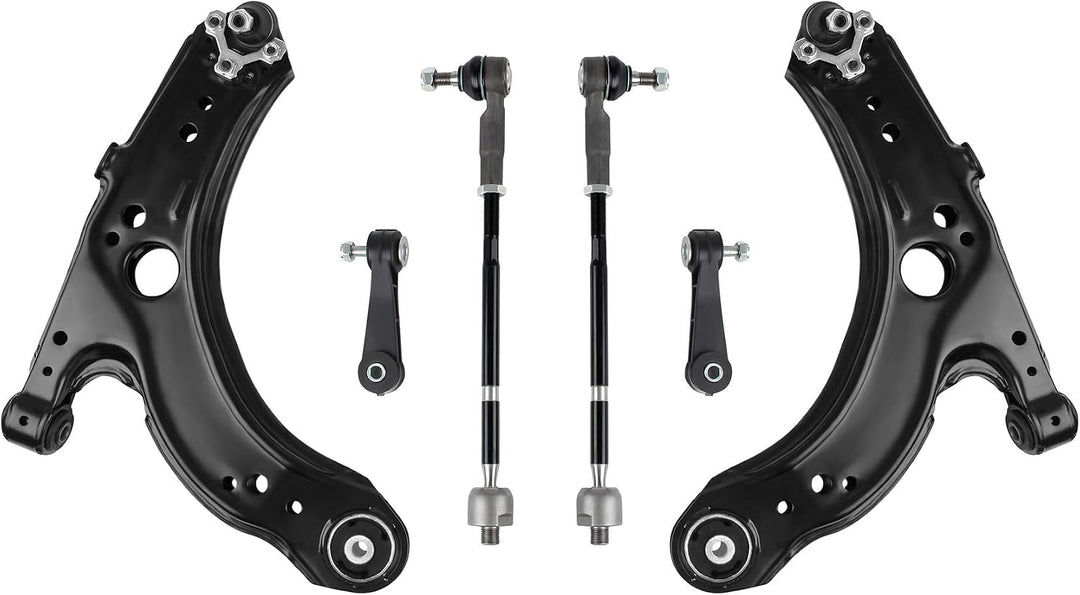 DOCAS 6 Stück Reparatursatz, Querlenkersatz,Querlenker 1J0407151A,1J0407151B,1J0407151C für A3 8L VW