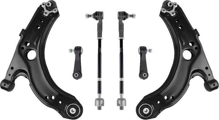 DOCAS 6 Stück Reparatursatz, Querlenkersatz,Querlenker 1J0407151A,1J0407151B,1J0407151C für A3 8L VW